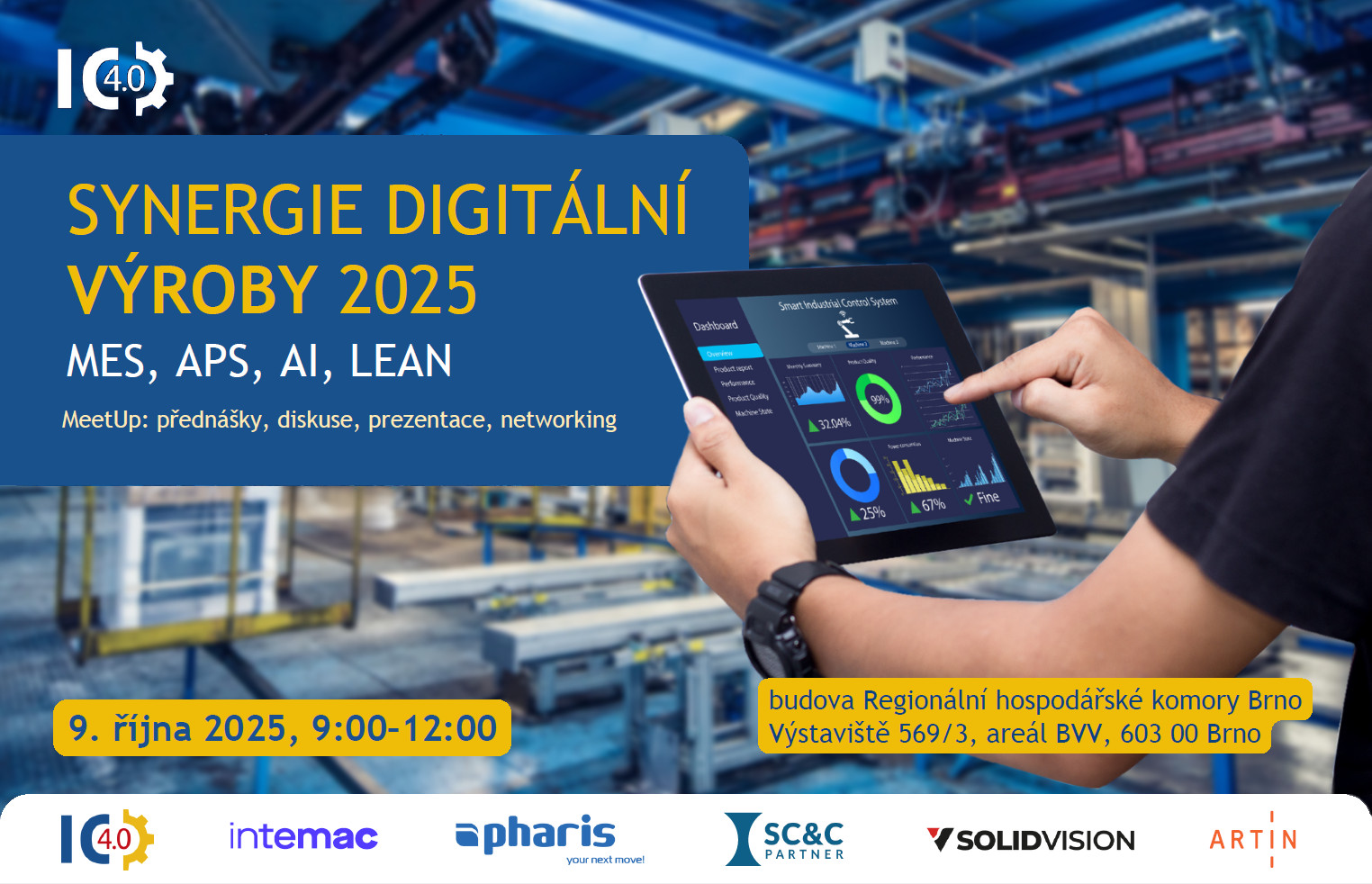 MeetUp Synergie digitální výroby 2025