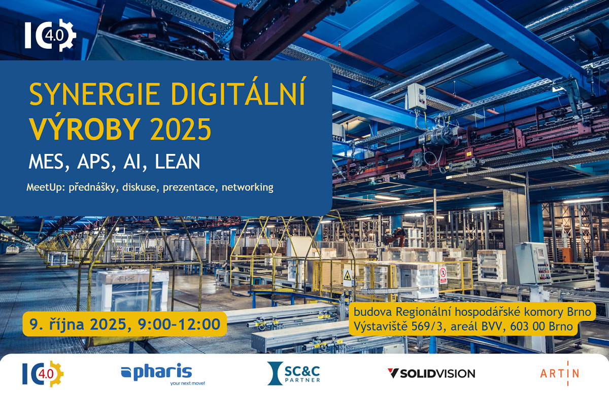 MeetUp Synergie digitální výroby 2025